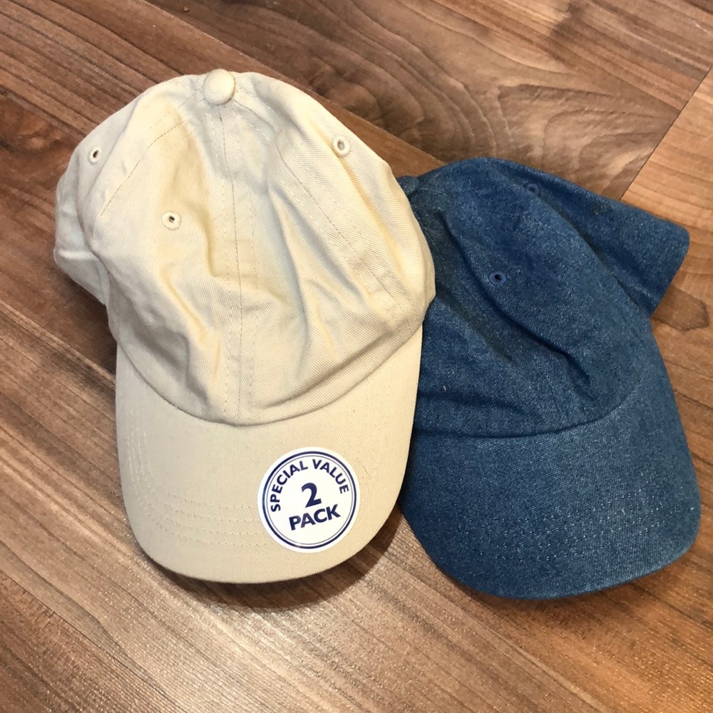 Set of 2, classic baseball hats